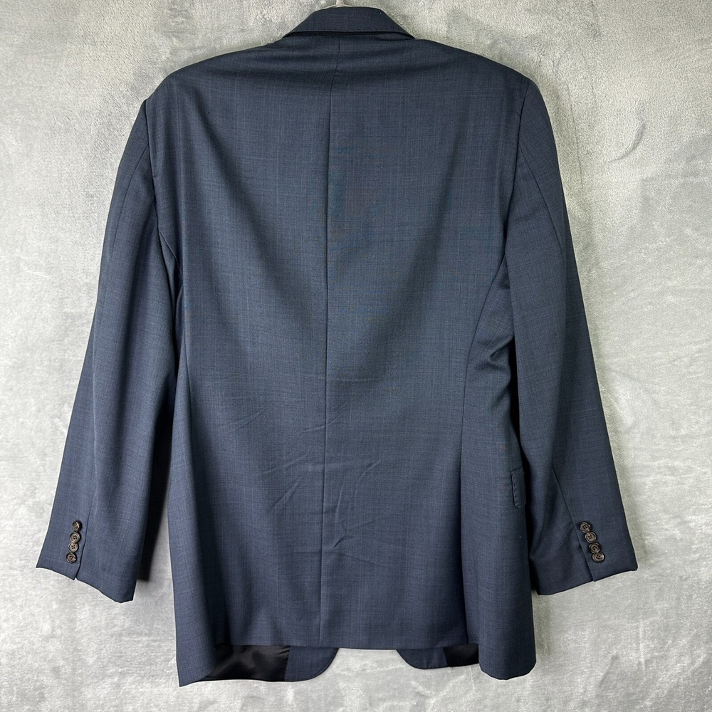 Lauren Ralph Lauren‎ Suit Jacket Mens 44L Gray 100% Wool Trim Fit Blazer - Picture 6 of 14